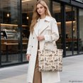 Eheartsgir Western Cowboy Design Soft Quilted Shopping Bag for Work ...