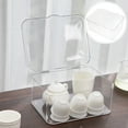 thumbnail image 6 of FRCOLOR Tea Set Storage Box Multi-functional Storage Container Lidded Organizing Box, 6 of 8