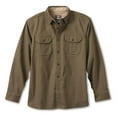 thumbnail image 3 of Guide Gear Men's Sportsman's Flex Canvas Shirt Moss Stone 2XL Tall, 3 of 4