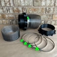 thumbnail image 2 of 6" Port Magnetic Dust Collector System 10PC Starter Kit - Quick Disconnect, 2 of 3