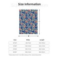 thumbnail image 5 of Sikiie Cute Popcorn Cozy Flannel Fleece Throw Blanket: Lightweight & Thick for All Seasons - Perfect for Women, Men, & Kids", 5 of 6
