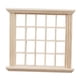 thumbnail image 1 of Ventanas en miniatura, decoración de modelo de muebles accesorios de casa de muñecas, modelo de marco de ventana de madera de simulación hecho a mano, 1 of 9