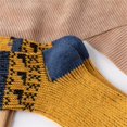 thumbnail image 5 of 5 Pairs Men Socks Super Thick Thermal Hiking Winter Warm Boot Heavy Soft Cozy Socks Colorful Novelty Socks for Men & Women, 5 of 10