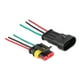 thumbnail image 5 of Kit de conector eléctrico impermeable para coche, 5 juegos, 3 pines, sellado, impermeable Jadeshay A, 5 of 9