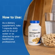 Nutricost Ashwagandha Herbal Supplement 600mg, 120 Capsules