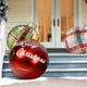 thumbnail image 4 of Bola inflable de Navidad para exteriores, 1 pieza, PVC, bola inflable gigante de Navidad, decoración navideña para jardín, césped, 4 of 5