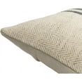 thumbnail image 2 of Livabliss x Becki Owens Brett Modern Accent Pillow, 22"L x 22"W, Beige/Gray, 2 of 5