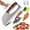 Set B, variant on Hand Forged Kitchen Knife, 2026 Premium Hand-Forged Chef's Knife & Cleaver Set, Meat Cleaver Knife Set, Sharp Carbon Steel Cooking Viking Knives for Meat, Vegetable, Outdoor BBQ & Camping (Set A)