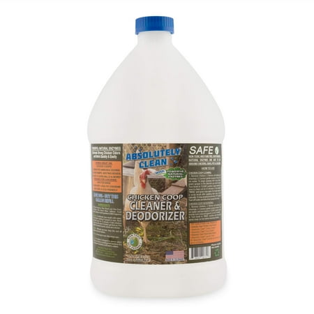 UPC: 0728620907706 | Absolutely Clean Chicken Coop Cleaner and Deodorizer  Veterinarian Approved  Powerful  Natural Enzymes Safely Eliminate Tough Messes and Odors  Made in Colorado