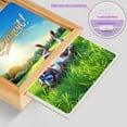 thumbnail image 4 of Happy Retirement with Pitbull Enjoy Life Rest Time Acrylic Plaque with Wood Photo Frame Box Terrier Dog Lover Light Box - 02027, 4 of 5