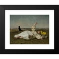thumbnail image 2 of Jozef Chelmonski 14x12 Black Modern Framed Museum Art Print Titled - Indian Summer (1875), 2 of 5