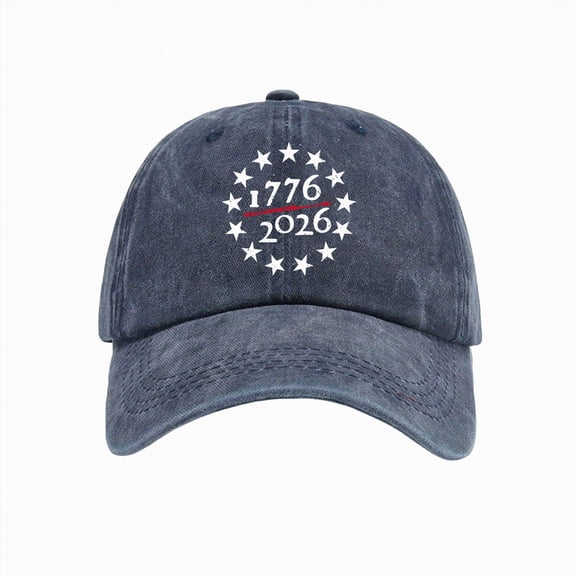 Yindaity Memorial Day Hats 250 Anniversary USA Hat – United States 250th Anniversary Adjustable Patriotic Baseball Cap, Commemorative American,Navy