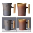 thumbnail image 1 of Taza de grande de cerámica, , apto para microondas y vavajils, taza de , cerámica rústica mate, de de hierbas modern perfecl Taza de café de cerámica, 1 of 8