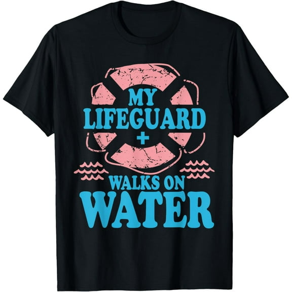 My Lifeguard Walks On Water Christian Jesus T-Shirt