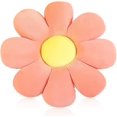 thumbnail image 1 of Almohada de flores de 15,7 pulgadas, cojín en forma de flor de Margarita de felpa, decoración del hogar, 1 of 5