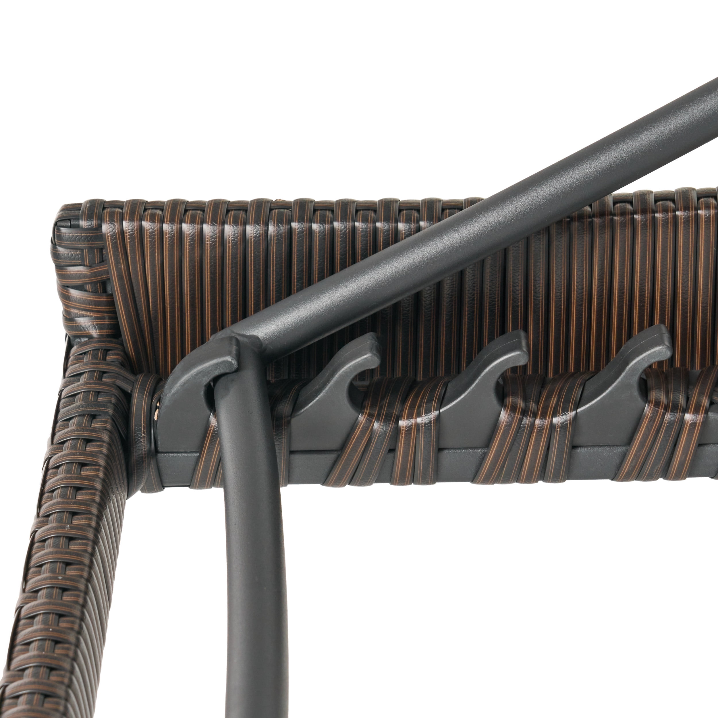 Brown Textilene Chaise Lounge (set of 2)