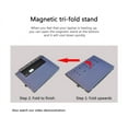 thumbnail image 6 of Laptop Cover Case for 14 inch ASUS Zenbook 14 OLED UX3405 UM3406 & for Vivobook S 14 OLED S5406 M5406,PU Leather Protective Sleeve Bag with Heat Dissipation Bracket, 6 of 7