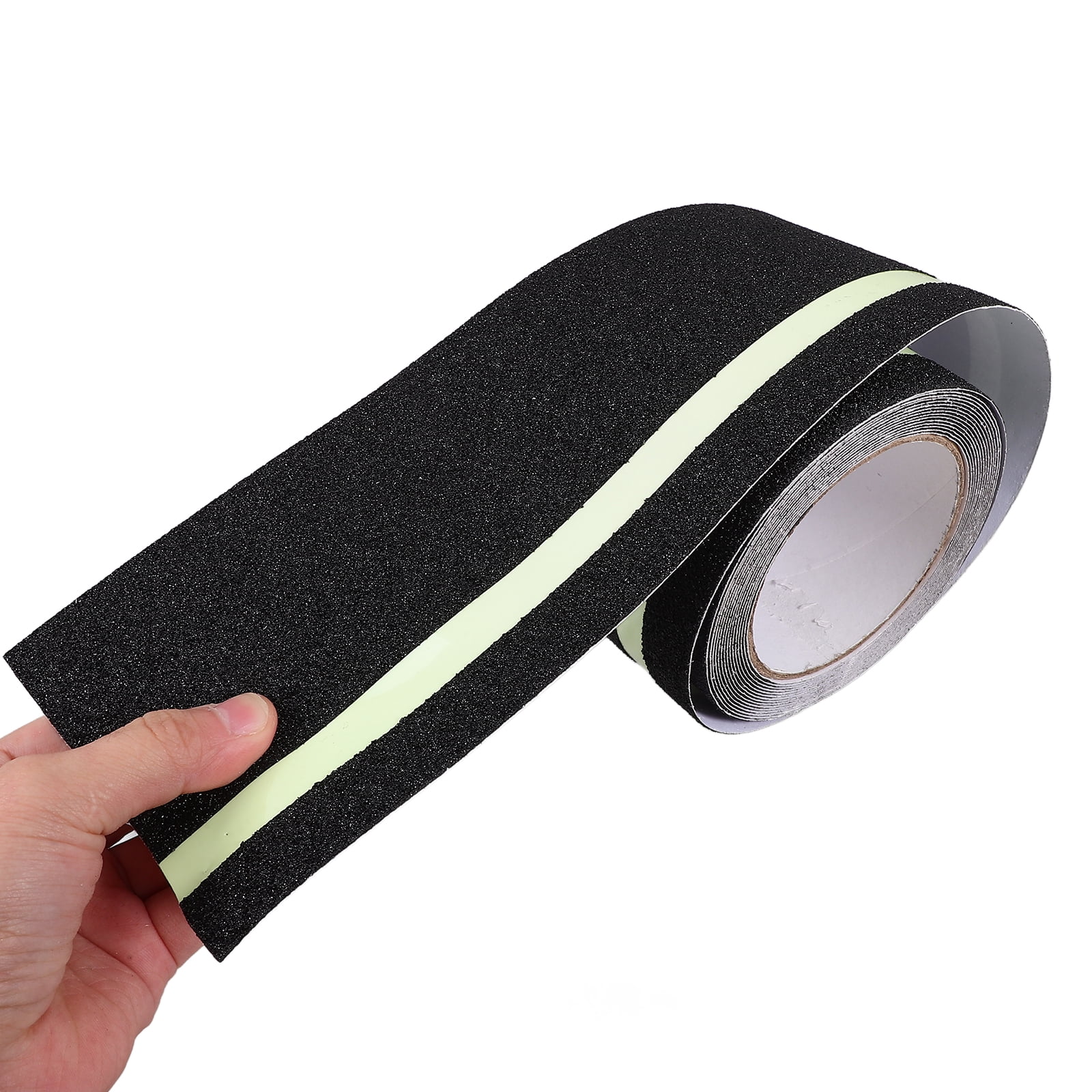 ETEREAUTY Outdoor Non Slip Stair Treads Anti Slip Tape Black for General Users 1 Roll
