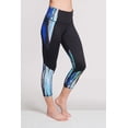 thumbnail image 6 of High Waisted Slimming Capri Legging in Painted Palette, 6 of 6