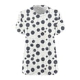 thumbnail image 6 of JTZGDY Plus Size Womens Summer Tops Vintage Printed Short Sleeve Round Neck Graphic T-Shirts Loose Fit Blouses Trendy Oversized Soft Cotton Tees Multicolor#02 XXXXXL, 6 of 6