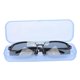 thumbnail image 1 of Smart Photochromic Sunglasses AntiUltraviolet Color Changing Sunglasses for Men Women(Silver Black Frame ), 1 of 4