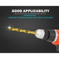 thumbnail image 4 of 50 Pcs Small Twist Drill Bit Set, 1/1.5/2/2.5/3mm Fully Ground Micro Drill Bits for Wood, Aluminum Alloy, Metal, Plastic, Steels, 4 of 8