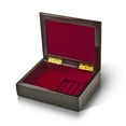 thumbnail image 2 of A Radiant Colorful Monarch Butterfly Tile Musical Jewelry Box - On the Wings of Love - SWISS, 2 of 2