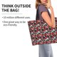 thumbnail image 2 of Disketp Graffiti Valentine Day Bolsa Tote Estampada para Mujer, Bolso de Hombro y de Mano para Compras y Viajes, 2 of 8
