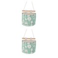 thumbnail image 4 of relayinert Large Capacity Storage Box For Home Unisex Waterproof And Eco-Fashion Green 2Set, 4 of 6