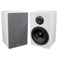 thumbnail image 2 of Rockville 2 RockShelf 68W 400w White 6.5" Home Theater Bookshelf Speakers/8 Ohm, 2 of 6
