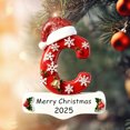 thumbnail image 1 of CaiYueKe 26-Piece Alphabet Christmas Ornaments Set Acrylic Letter Decorations with Snowflake Bell Pattern for DIY Holiday Tree Wreath Mantel Festive Hanging Decor Xmas Gifts for Family Friends, 1 of 9