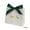 Green, variant on 10 Sets Thank You Bow Mini Gift Tote Bags, Paper, 4.3x3.9x1.7 in, Gold, Sturdy & Festive