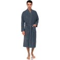 thumbnail image 1 of Men's Robe, Turkish Cotton Terry Kimono Bathrobe, 1 of 6