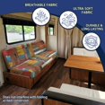 thumbnail image 5 of Uourmeti Colored Wooden Board RV Jackknife Sofa Cover Comfortable, Suitable for Camping Travel, RV Dinette Cushion Covers Suitable for Sofa Bed, 5 of 7