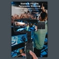 thumbnail image 3 of 3-Axis Handheld Smartphone Gimbal Stabilizer with Built-in 2200mAh Battery, 75g-250g Load Capacity, Max. 7 inch Phone Compatibility, Bluetooth Connection, Includes Mini Tripod, USB Cable & Manual -, 3 of 7