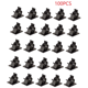 thumbnail image 4 of 100 piezas de soportes de cables autoadhesivos, organizadores de cables ajustables, abrazaderas para gestión de cables para colgar y ordenar cables, clips para cables, 4 of 8