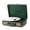 Green, variant on Bluetooth Record Player with Speakers, 3-Speed Turntable, USB Recording, RCA/AUX/Headphone Jack – TANLANIN Vintage Suitcase Style, White