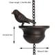 thumbnail image 3 of 8 pies pájaros en tazas cadena de lluvia 8 pájaros tazas decoración colgantes para canalón techo, 3 of 8