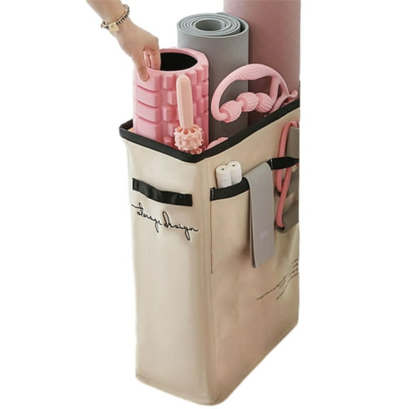Convenient Yoga Mat Storage Container Easy to Clean Yoga Mat Basket Practical for Workout Gear