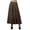 Brown, variant on WoMen's Flair Wide Leg Plazzo Pants Solid Color Elastic Waist Bottomwear