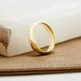 thumbnail image 6 of Classic 5mm Gold Plated Wedding Band for Women and Men, Ring Sizes 5 to 12, 6 of 6