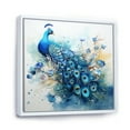 thumbnail image 2 of Designart "Every Feather'S Beauty In Peacocks II" Animals Peacock Floater Framed Wall Art Prints, 2 of 5