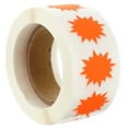 thumbnail image 1 of 1 Rouleau/500 Pcs Autocollants Décoratifs Étiquette Fluorescente Motif Explosion, 1 of 8