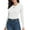 Ivory, variant on PrettyGuide Women's Crewneck Sweater Long Sleeve Slim Fit Basic Ribbed Knit Casual Tops Pullover Sweater