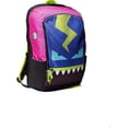 thumbnail image 4 of Case-it Zip Pack 19-Inch Laptop Backpack, Monster Theme, Padded Raised Laptop Pocket, Multiple Interior & Exterior Pockets, Adjustable Padded Shoulder Straps (Pink), 4 of 4