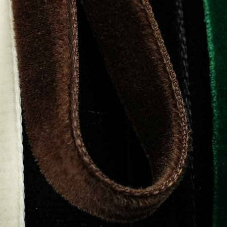 Chocolate Brown Double Velvet Craft Ribbon 9.5mm x 8 Yards
