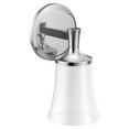 thumbnail image 6 of Moen Yb0361 Flara 8" Tall Bathroom Sconce - Chrome, 6 of 7