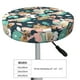 thumbnail image 4 of Balery Labrador Retriever Dog Fundas de asiento para taburete de bar redondo de tela de terciopelo ajustables que protegen de arañazos y manchas para sillas de 14 a 17 pulgadas.-12 inch, 4 of 7