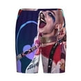 thumbnail image 4 of Harley Quinn Joker Cartoon Men's Short Pajama Pants Lightweight Daily Lounge Shorts Bottoms Sleepwear Cozy Soft Home Pajama Pants Shorts, 4 of 9