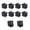 10 packs, variant on 1/4/10Pcs 6 Pin 3 Position Rocker Toggle Switches Power Button Switches